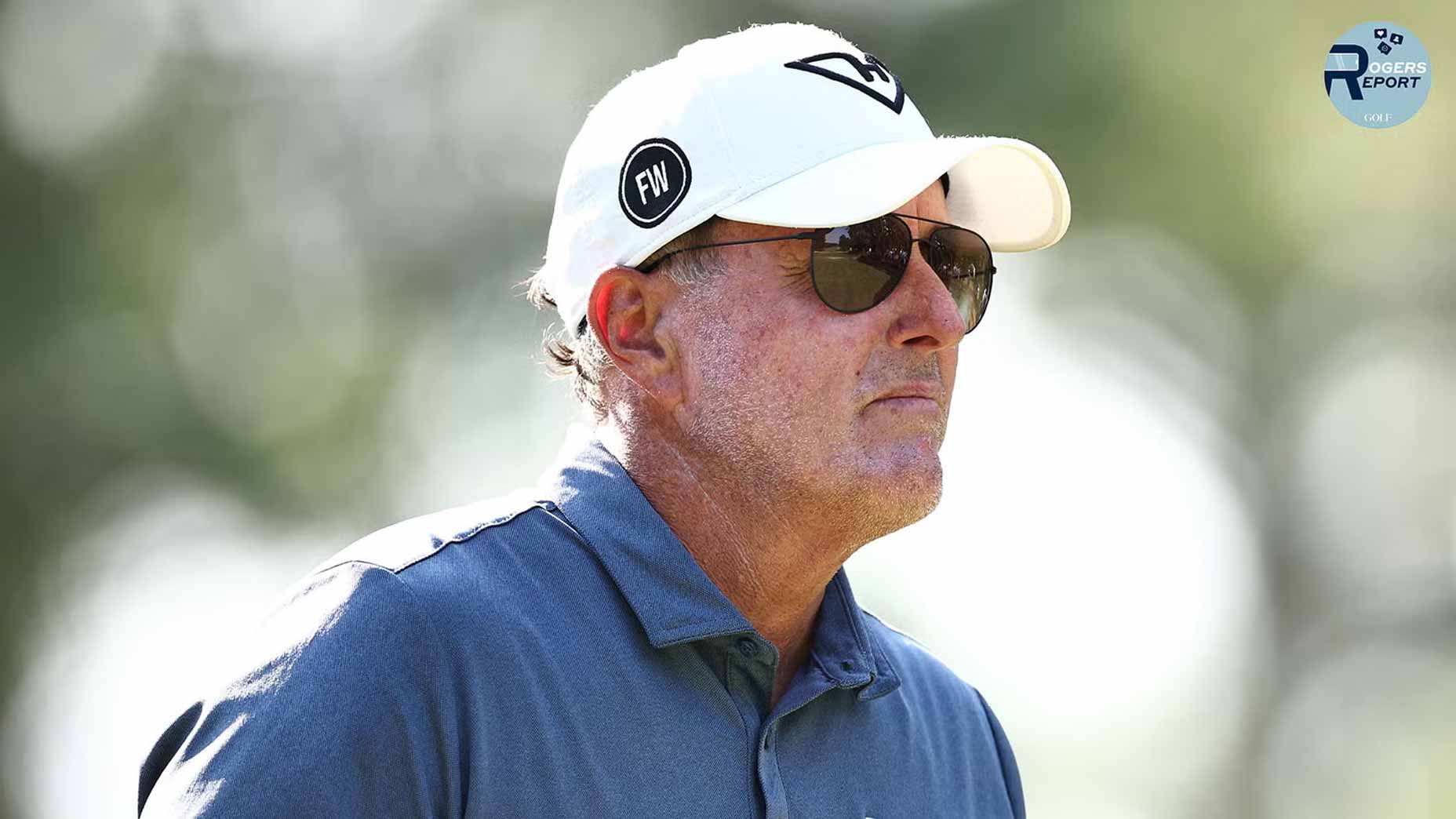 Phil Mickelson at the 2024 U.S. Open.